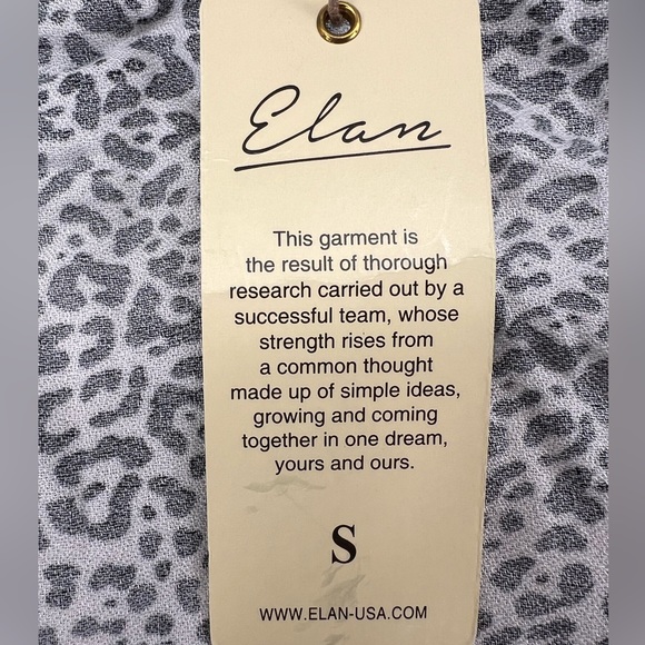 NWT Elan Cropped Wrap Top - Picture 14 of 14